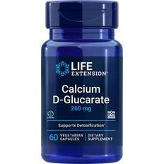 Livers Vitamins & Minerals Life Extension Calcium D Glucarate 200mg 60 pcs