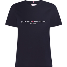 Tommy Hilfiger M - Women Tops Tommy Hilfiger Heritage Hilfiger Cnk Tee - Desert Sky