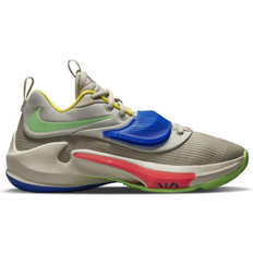 Nike Zoom Freak 3 - Light Stone/Bright Crimson/Racer Blue/Green Strike