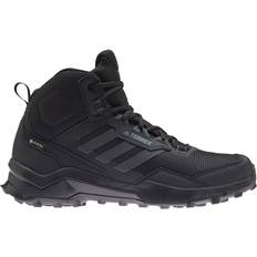 Adidas 7 - Men Hiking Shoes adidas Terrex AX4 Mid GTX M - Core Black/Carbon/Grey Four