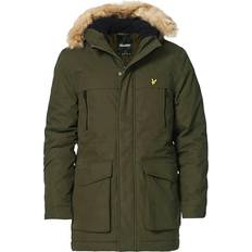 Lyle & Scott Winter Weight Micro Fleece Lined Parka - Olive