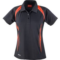 Spiro Team Spirit Polo Shirt Women - Black/Red