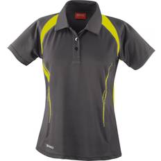 Spiro Team Spirit Polo Shirt Women - Grey/Lime