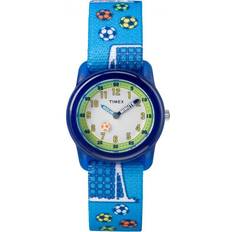 Timex Time Machines Blue Soccer (TW7C16500)