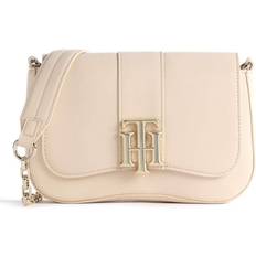 Tommy Hilfiger Monogram Lock Crossover Bag - Classic Beige