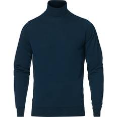 John Smedley Cherwell Extra Fine Merino Rollneck Sweater - Orion Green