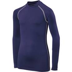 Rhino Boy's Long Sleeve Thermal Underwear Base Layer Vest Top - Navy