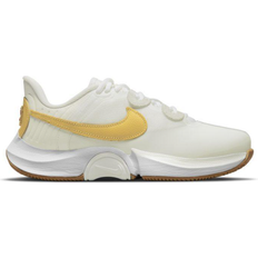 Nike Fabric Racket Sport Shoes Nike Court Air Zoom GP Turbo W - Summit White/White/Wheat/University Gold