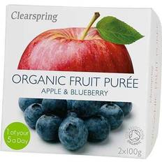 Clearspring Organic Fruit Purée Apple & Blueberry 100g 2pcs 2pack