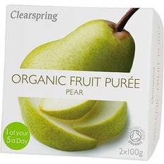 Dried Fruit Clearspring Organic Fruit Purée Pear 100g 2pcs 2pack