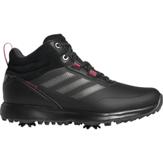 46 ⅔ - Women Golf Shoes Adidas S2G Mid-Cut M - Core Black/Dark Silver Metallic/Wild Pink