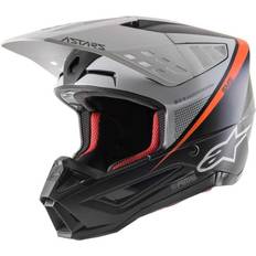 Alpinestars SM5 Rayon Black/Silver/Orange Adult