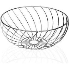 BigBuy Home Metal Chrome Salt Fruit Bowl