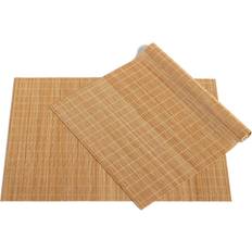 Bamboo Place Mats Hay Bamboo Place Mat Natural (44x31cm)