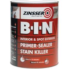 Zinsser bin white Zinsser B.I.N Wood Paint White 2.5L