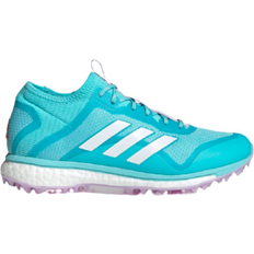 Turquoise - Women Shoes Adidas Fabela X Empower W - Pulse Aqua/Cloud White/Purple Tint