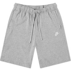 M - Men Shorts Nike Sportswear Club Shorts - Dark Grey Heather/White