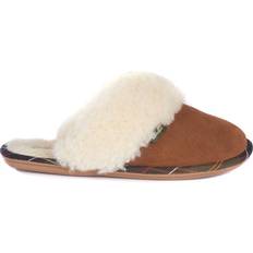 Polyester - Women Slippers Barbour Lydia Mule - Camel Suede