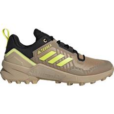 Adidas Beige - Women Hiking Shoes Adidas Terrex Swift R3 Hiking - Beige Tone/Acid Yellow/Core Black