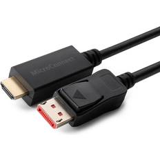 MicroConnect 4K Displayport-HDMI 2.0 1m