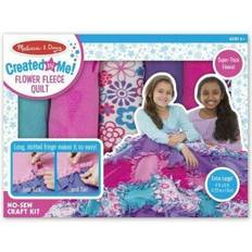 Melissa & Doug Created by Me Flower Fleece Quilt