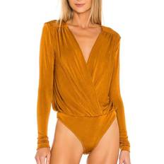 Free People Turnt Bodysuit - Honey Ginger