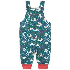 Frugi Parsnip Dungaree - Blue Springtime Geese