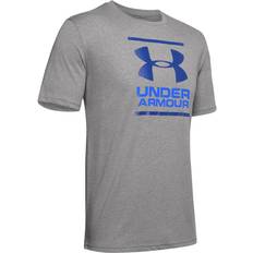 Under Armour GL Foundation Short Sleeve T-shirt - Steel Light Heather/Versa Blue