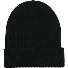 Colorful Standard Merino Wool Beanie - Deep Black