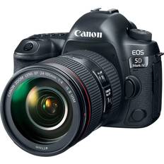 Canon Full Frame (35mm) DSLR Cameras Canon EOS 5D Mark IV + EF 24-105mm F4L IS II USM