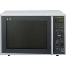 Countertop - Defrost Microwave Ovens Sharp R959SLMAA Black, Silver
