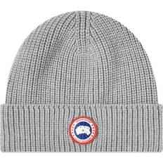 Canada Goose Men Accessories Canada Goose Arctic Disc Rib Toque Unisex - Heather Grey