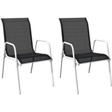 vidaXL 313070 2-pack Garden Dining Chair