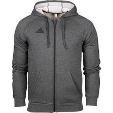 Adidas Core 19 Hoodie Men - Dark Grey Heather/Black