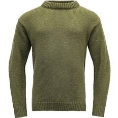 Devold Nansen Crew Neck Sweater Unisex - Olive