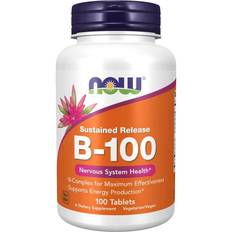 Livers Vitamins & Minerals Now Foods Sustained Release B 100 100 pcs