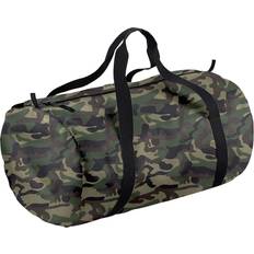 BagBase Packaway Duffle Bag 2-pack - Jungle Camo/Black