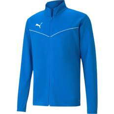 Puma teamRISE Poly Training Jacket Kids - Electric Blue/Lemonade