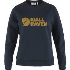 Fjällräven Women Jumpers Fjällräven Logo Sweater W - Dark Navy