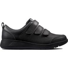 Clarks Kid's Scape Sky - Black Leather