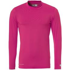 Men - Pink Base Layer Tops Uhlsport Distinction Colors Base Layer Men - Pink