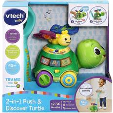 Vtech 2 in 1 Push & Discover Turtle