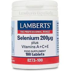 Lamberts Selenium 200µg plus Vitamins A + C + E 100 pcs