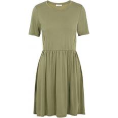 Pieces Kamala Mini Dress - Deep Lichen Green