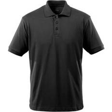 Mascot Crossover Polo Shirt - Black