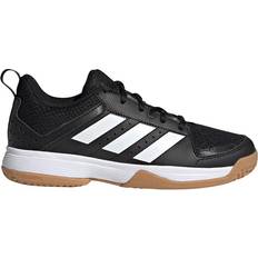 Adidas Junior Ligra 7 Indoor Shoes - Core Black/Cloud White/Core Black