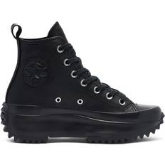 Converse Monocolor Leather Run Star Hike High Top - Black/Black/Almost Black