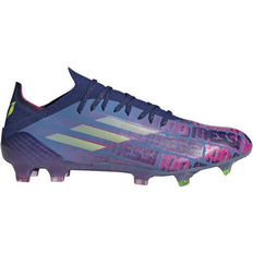 Adidas X Speedflow.1 Messi FG Cleats - Victory Blue/Shock Pink/Solar Yellow