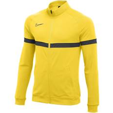 Nike Men - Yellow Outerwear Nike Academy 21 Knit Track Training Jacket Men - Tour Yellow/Black/Anthracite/Black