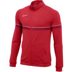 Nike XXS Outerwear Nike Academy 21 Knit Track Training Jacket Men - University Red/White Gym Red/White